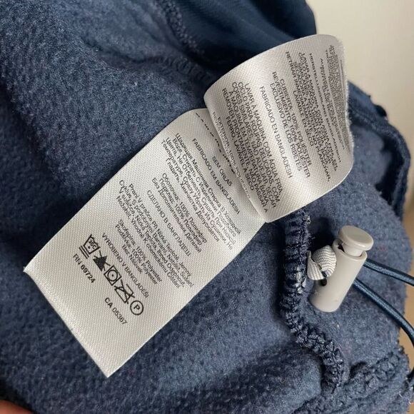 Columbia Navy Fleece Zip Up Jacket - Picture 7 of 8